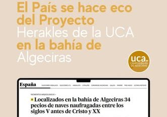 IMG El País se hace eco del proyecto Herakles de la UCA en la Bahía de Algeciras
